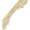 Ekena Millwork 4"W x 22"D x 26"H Olympic Rough Sawn Knee Brace, Douglas Fir BRC04X22X26OLY00RDF - alternate 2
